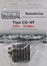 Resistencia Gorducha 4T 5700W 220V Pratimix CG4T0257 - 06UN Resistencia Gorducha 4T 5700W 220V Pratimix CG4T0257 - 06UN