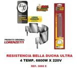 Resistencia lorenzetti bella ducha ultra ref 3065-e 6800w