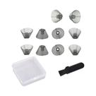 Resound Sure Fit Tulip Domes Semi Open Earbuds Receptor De Aparelho Auditivo Substituível 10unid.