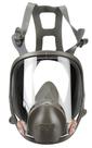 Respirador 3M 6800 com peça facial completa com lente grande de silicone NIOSH