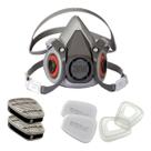 Respirador Mascara 3m 6200+6001 Para Pintura Completo
