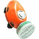 Respirador Plastcor Com Filtro Vapor Organico Rosca