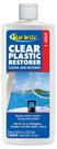 Restaurador de plástico STAR BRITE Clear 240 mL - Removedor de embaçamento, amarelecimento e arranhões