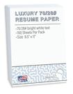 Resume Paper Cranium Press 70 libras Luxury Bright White 100 folhas