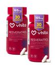 Resveratrol 165mg com biotina , licopeno e proantocianidinas de 30 cápsulas Vhita 2 unidades Resveratrol 165mg com biotina , licopeno e proantocianidinas de 30 cápsulas Vhita 2 unidades