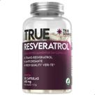 Resveratrol 450mg Antioxidante Vegano 30 Capsulas True Source