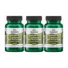 Resveratrol Swanson Indole-3-Carbinol 200 mg 60 cápsulas, pacote com 3