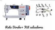 Reta Industrial Completa Siruba completa110V + 18 Calcadores