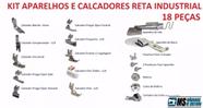 Reta Jack F4 + Kit Calcadores 19 Peças