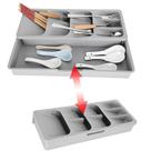 Retângulo Compartimentos Organizador de talheres Divisória de gaveta Diária Bandeja Casa Cozinha Colher Garfo Caixa de S Retângulo Compartimentos Organizador de talheres Divisória de gaveta Diária Bandeja Casa Cozinha Colher Garfo Caixa de S