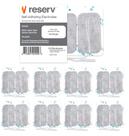 Retângulo de reserva de almofadas de eletrodo de 5 cm x 10 cm para unidade TENS/EMS