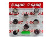 Retentor Haste Válvula VW AP Fiat Fire GM 1.4 Sabó 03044BREF Kit 8 Peças