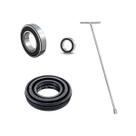 Retentor Rolamentos e Chave T Electrolux 12kg a 16kg LTD15 Retentor Rolamentos e Chave T Electrolux 12kg a 16kg LTD15