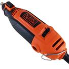 Retificadeira micro black+decker + acessórios e maleta
