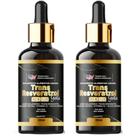 Retinol Trans Resveratrol Silício Orgânico Vitamina K2 Verisol 2 Frascos