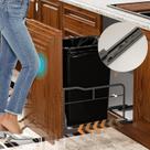 Retire a lata de lixo embaixo do gabinete Chenthrall Heavy Duty