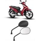 Retrovisor Biz 125 Par Espelho Moto Original - Gvs GVS-79G