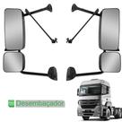 Retrovisor c Auxiliar p Atego 2010 2011 c Desembaçador LD LE