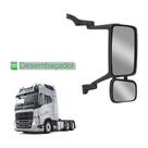 Retrovisor c Auxiliar p Volvo FM 2019 2020 LD c Desembaçador