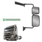 Retrovisor c Auxiliar p Volvo VM 2006 em Diante c Desemb LD