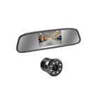Retrovisor Câmera De Ré Lcd 2x1 Camera No Retrovisor Noturna