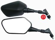 Retrovisor Cb 300 Nx4 Falcon Rotativo 360º Titan Twister Ybr Fazer Par Retrovisor Cb 300 Nx4 Falcon Rotativo 360º Titan Twister Ybr Fazer Par