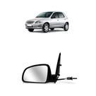 Retrovisor Celta Prisma 2007 2008 2009 2010 2011 2012 2/4 Portas com Controle Lado Esquerdo