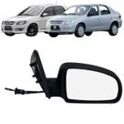 Retrovisor Celta Prisma 2007 Á 2014 Manual Com Controle
