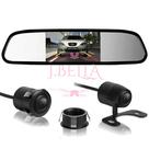 Retrovisor Com Camera de Ré LCD 4,3 Polegadas 12V Para Carro e Caminhão Fácil de Instalar Wide Screen Auto Search System
