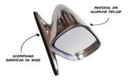 Retrovisor Cônico Maverick GT, Adaptável Puma, Opala SS - Alumínio Polido/ Lado Direito