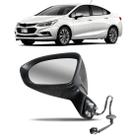 Retrovisor cruze 2017 a 2019 eletrico c/pisca aque capa pta
