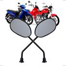 Retrovisor Da Biz 125 110 100 Par Espelho Para Bros 150 125 Pra Pop 100 110i Honda Biz100 Pop100