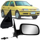 Retrovisor Direito e Acabamento Gol Parati Saveiro G3 G4 2000 2001 2002 a 2013 2014 4 Portas com Controle