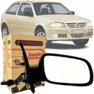 Retrovisor Direito Lado Passageiro Volkswagn Gol G3 G4 2000 2001 2002 2003 até 2014 Manual com Controle de 2 Portas