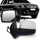 Retrovisor Ecosport 2003 A 2009 Cromado Eletrico