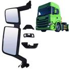 Retrovisor Elétrico Completo Scania NTG 2558091 Modelos 2019 Acima Lado Esquerdo Do Motorista