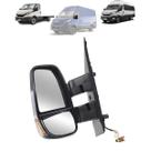 Retrovisor eletrico haste curta iveco daily 2020 a 2025 lado esquerdo Retrovisor eletrico haste curta iveco daily 2020 a 2025 lado esquerdo