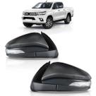 Retrovisor elétrico hilux 2016 2017 com pisca preto