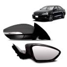 Retrovisor Eletrico Retratil Com Pisca Jetta 2011 A 2018