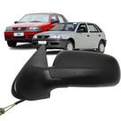 Retrovisor Espelho Gol G3 1999/... Esquerdo 4 Portas Controle Manual