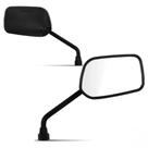 Retrovisor Espelho Mini Cg Titan Fan 150 125 Preto par 533 - AWA