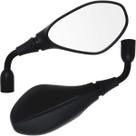 Retrovisor espelho moto modelo BMW GS F650 F800 Fixo Lente Plana Haste curta Yamaha TERMINAR Par