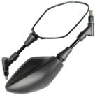 Retrovisor espelho moto MT03 MT07 MT09 Tracer900 GT XTZ1200 Super Tenere Retrátil Lente Plana Haste Yamaha Par
