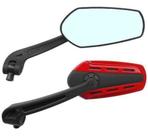 Retrovisor Esportivo Moto Universal Adaptável Lente Convexa Allen (Par)