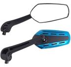 Retrovisor Esportivo Moto Universal Adaptável Lente Convexa Allen (Par)