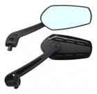Retrovisor Esportivo Moto Universal Adaptável Lente Convexa Allen (Par)