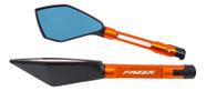 Retrovisor Esportivo Tomok 2 Gravado Fazer 150 250 Yamaha