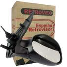 Retrovisor Esquerdo Com Controle 206 2000 A 2009 - Retrovex 7701