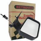 Retrovisor Esquerdo Com Controle Fiorino 1997 A 2004 - Retrovex 4403