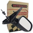 Retrovisor Esquerdo Com Controle Gol 4 Portas 1999 A 2016 - Retrovex 1127